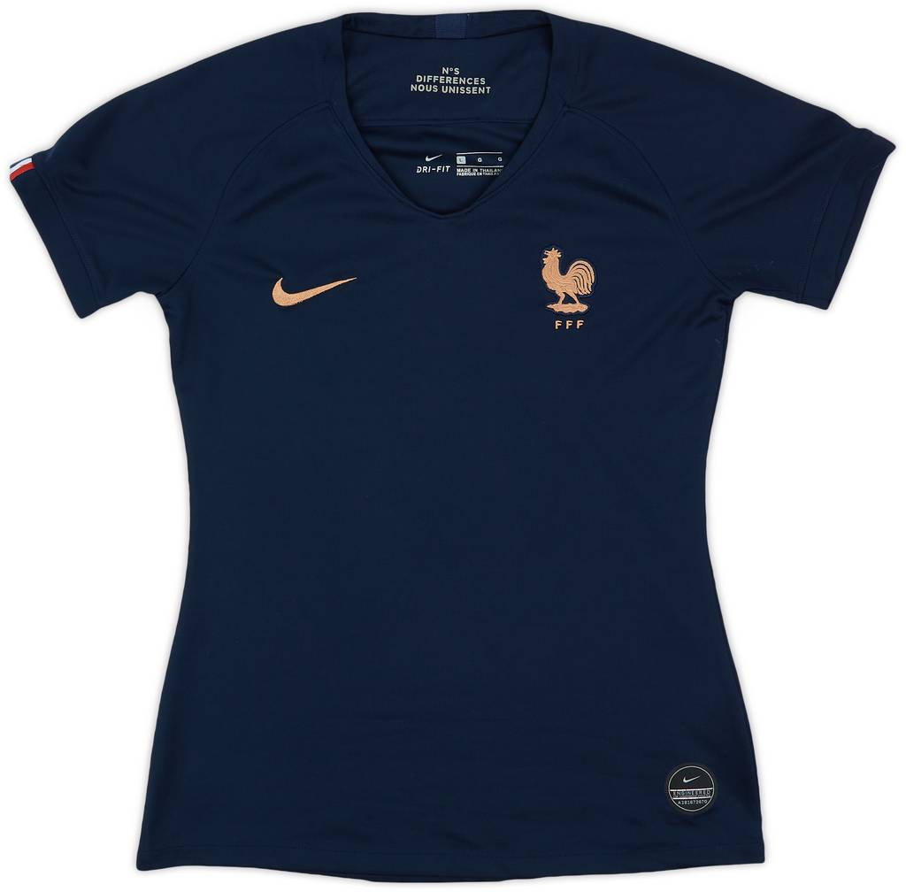 2019-20 France Women's Home Shirt - 9/10 - (Women's L)