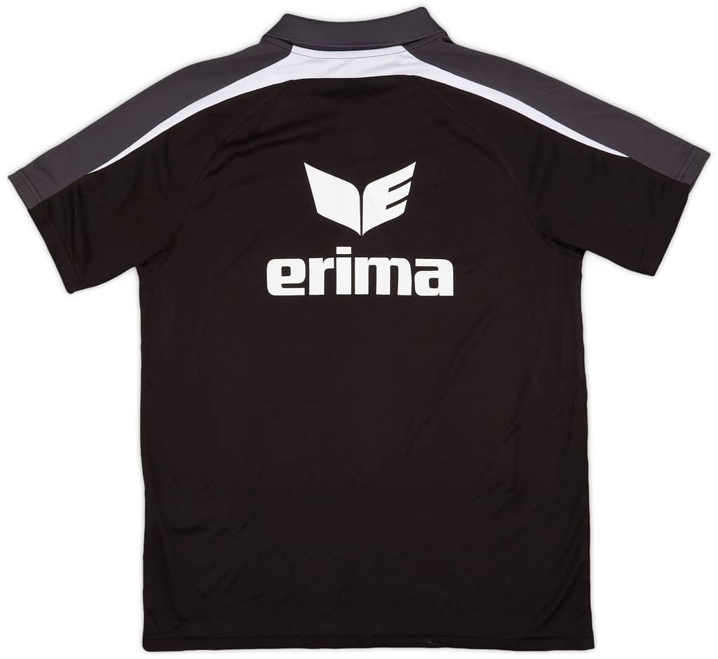 2018-19 Eintracht Braunschweig Erima Polo Shirt - 9/10 - (M)