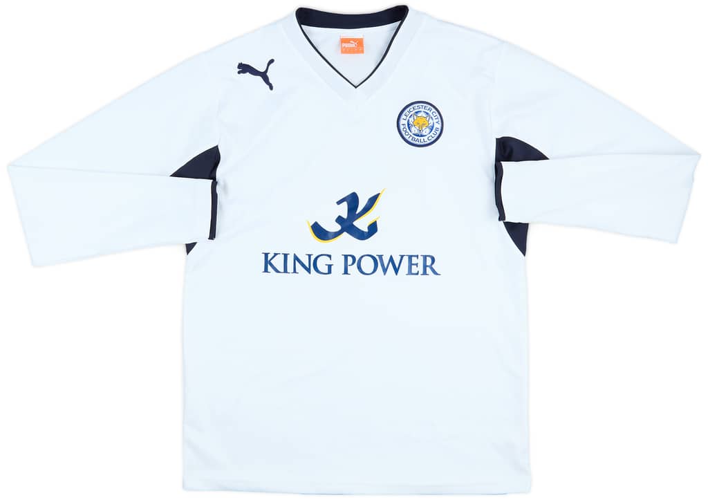 2012-13 Leicester Away L/S Shirt - 7/10 - (L)