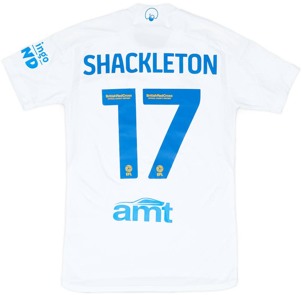 2023-24 Leeds Match Issue Home Shirt Shackleton #17
