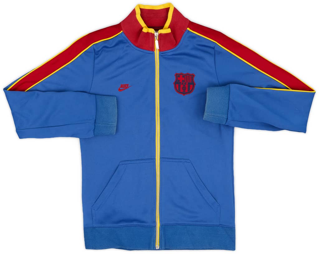 2008-09 Barcelona Nike Track Jacket - 8/10 - (M.Boys)