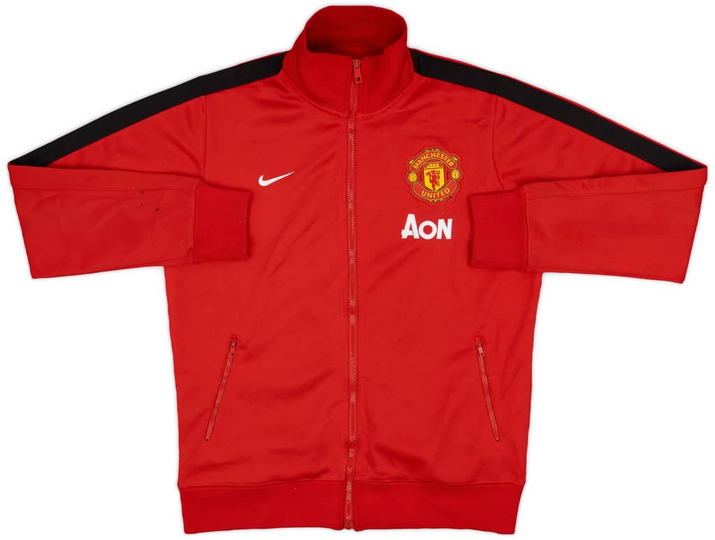 2012-13 Manchester United Nike Track Jacket - 6/10 - (XL.Boys)
