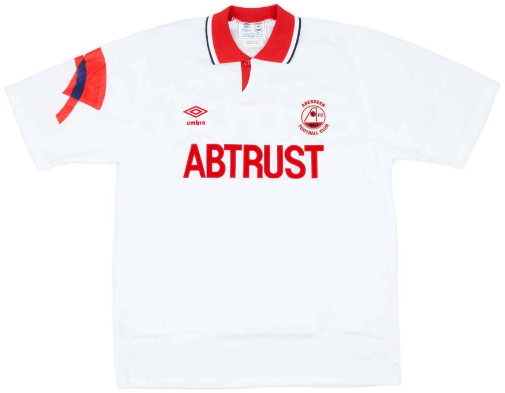 1990-93 Aberdeen Away Shirt - 10/10 - (L)