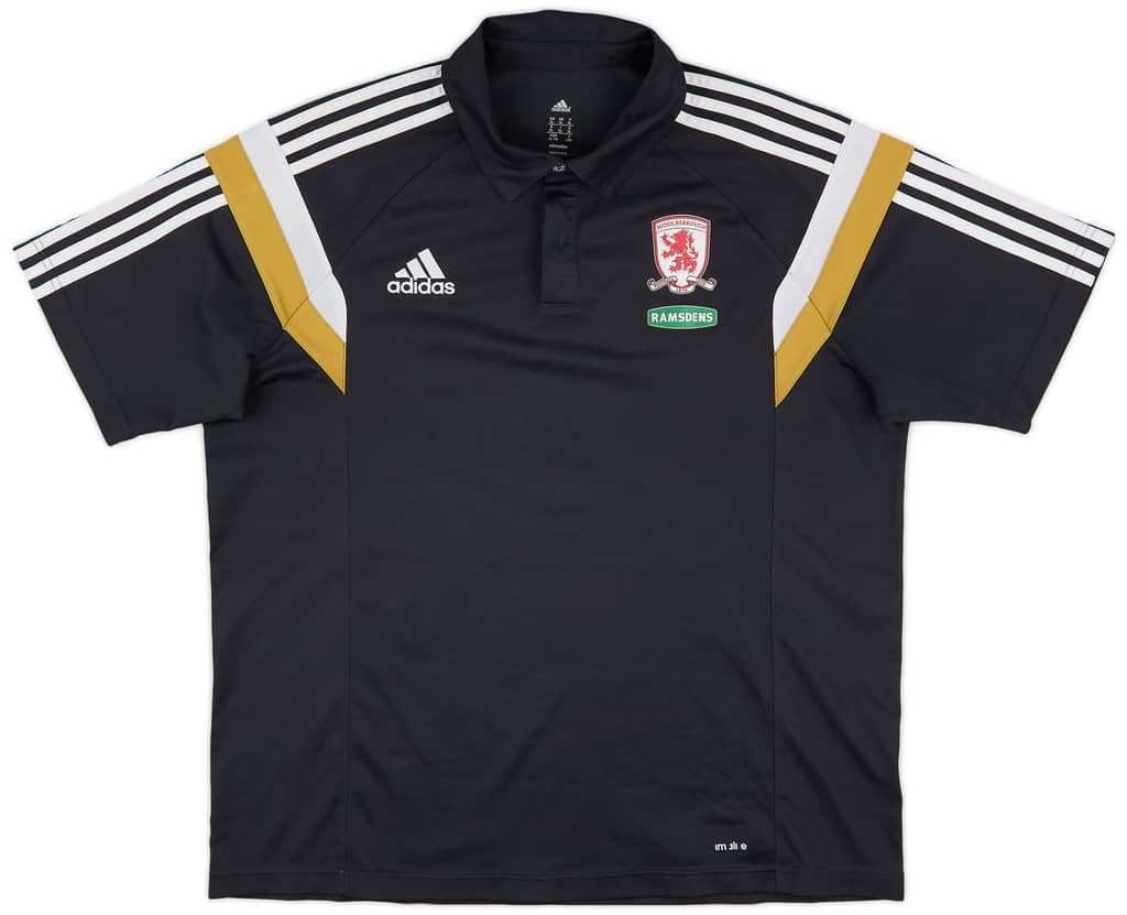 2014-15 Middlesborough adidas Polo Shirt - 8/10 - (XL)