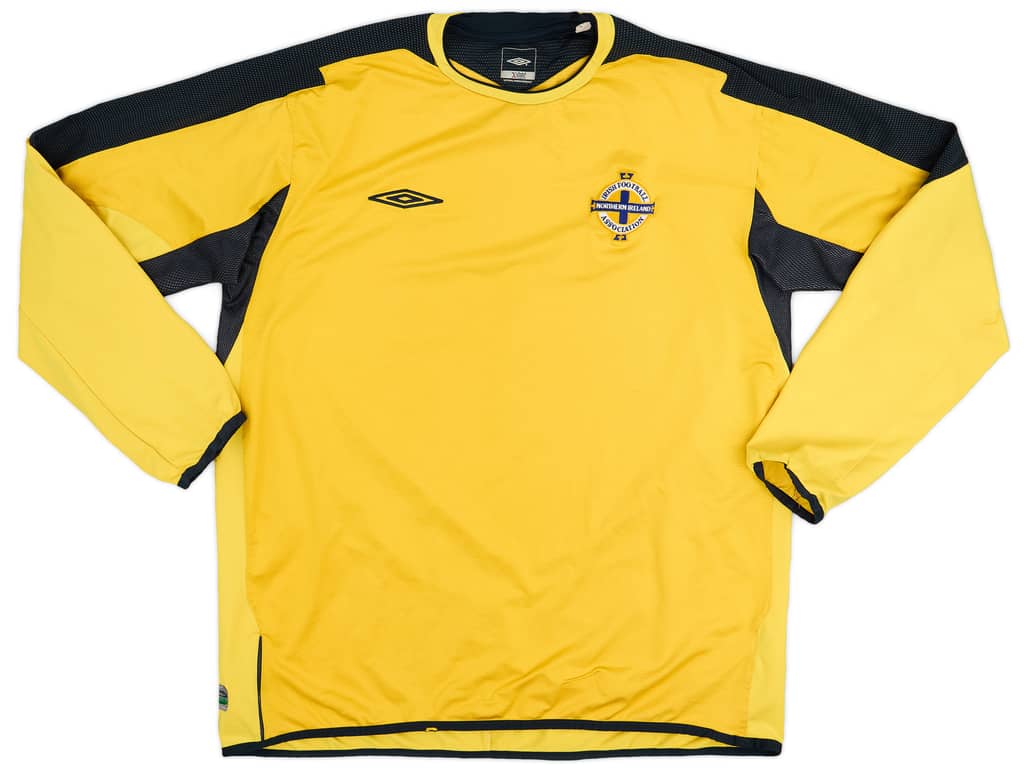 2004-05 Northern Ireland GK Home Shirt - 8/10 - (XXL)