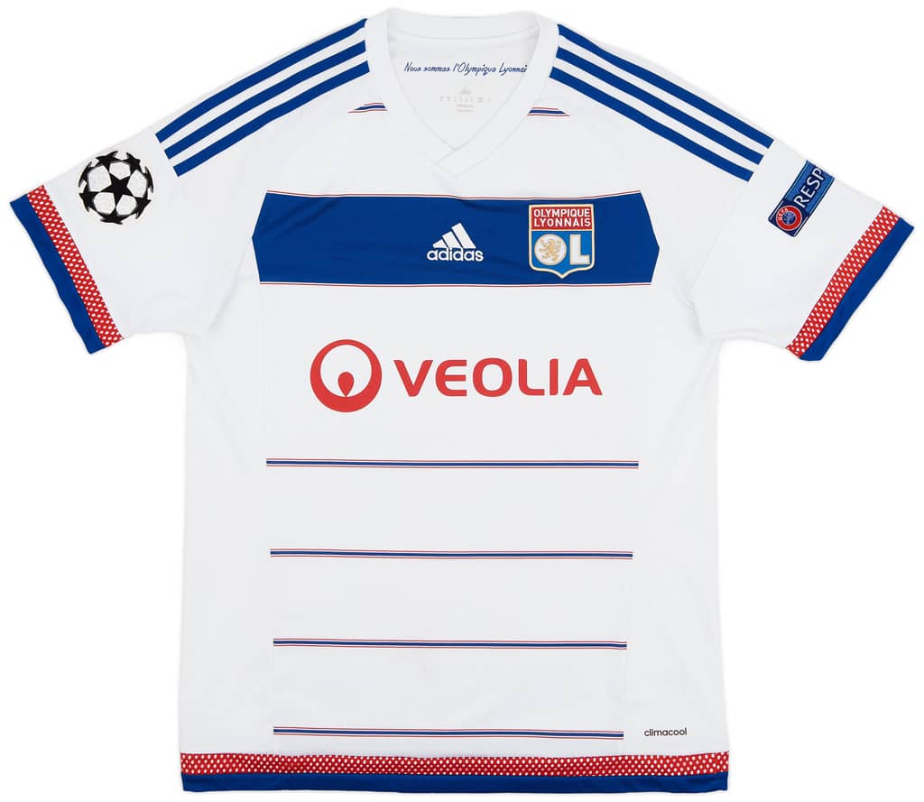 2015-16 Lyon CL Home Shirt - 8/10 - (M)