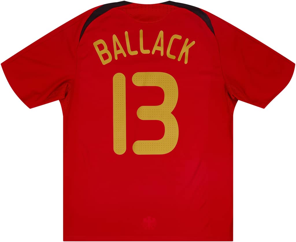 2008-09 Germany Away Shirt Ballack #13 - 8/10 - (S)