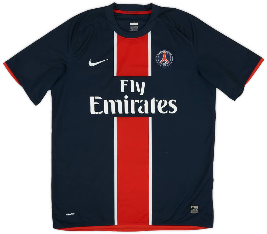 2008-09 Paris Saint-Germain Home Shirt - 4/10 - (L)