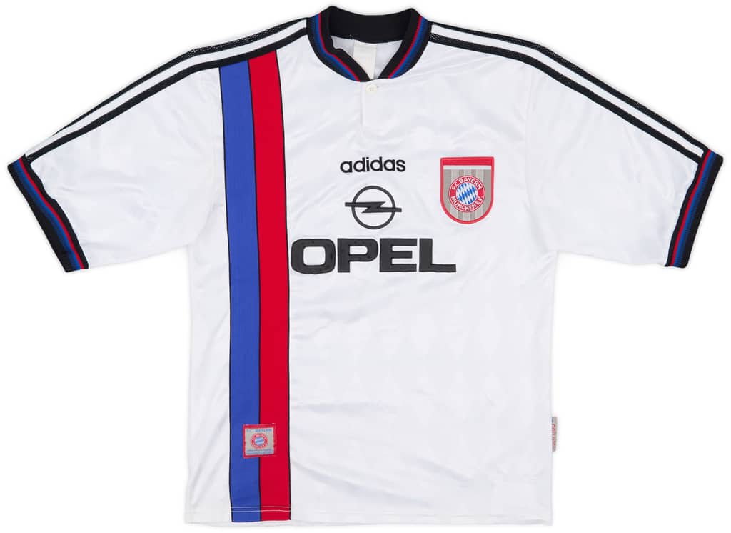 1996-98 Bayern Munich Away Shirt Matthaus #10 - 6/10 - (S)