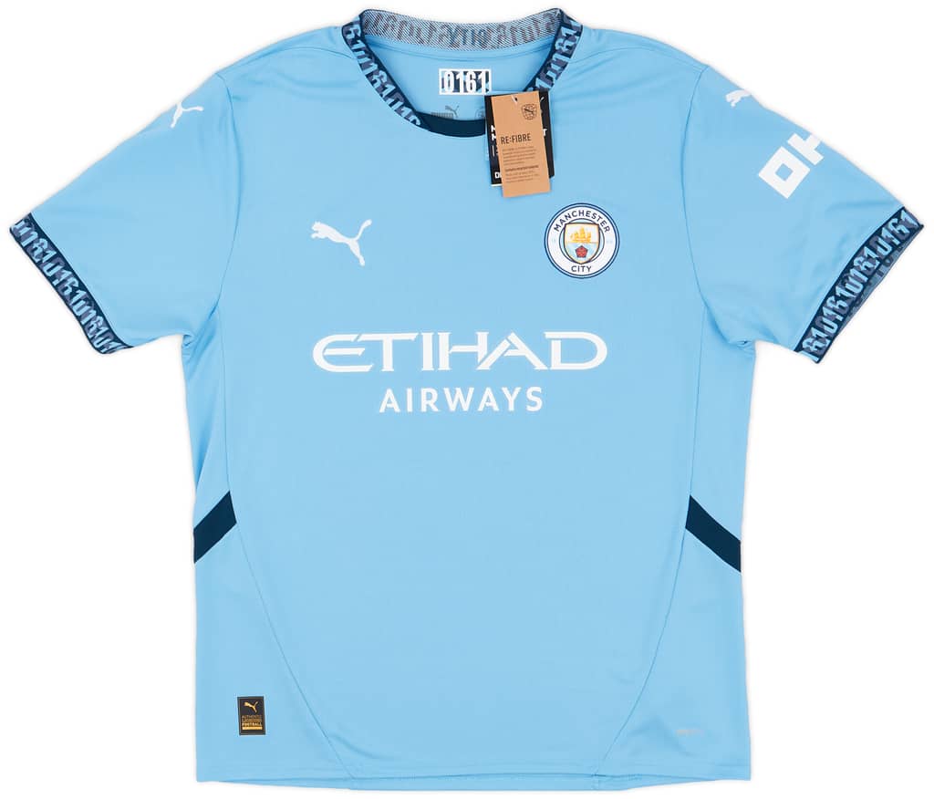 2024-25 Manchester City Women's Home Shirt Greenwood #5 (Unisex Fit)