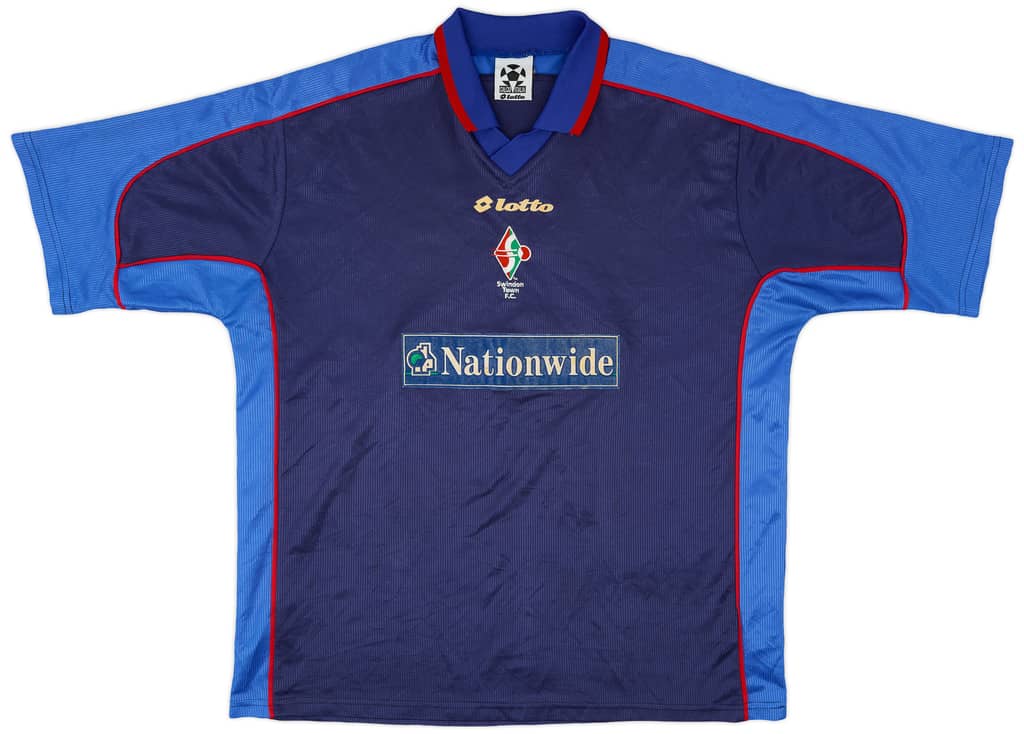 1999-00 Swindon Town Away Shirt - 8/10 - (XL)