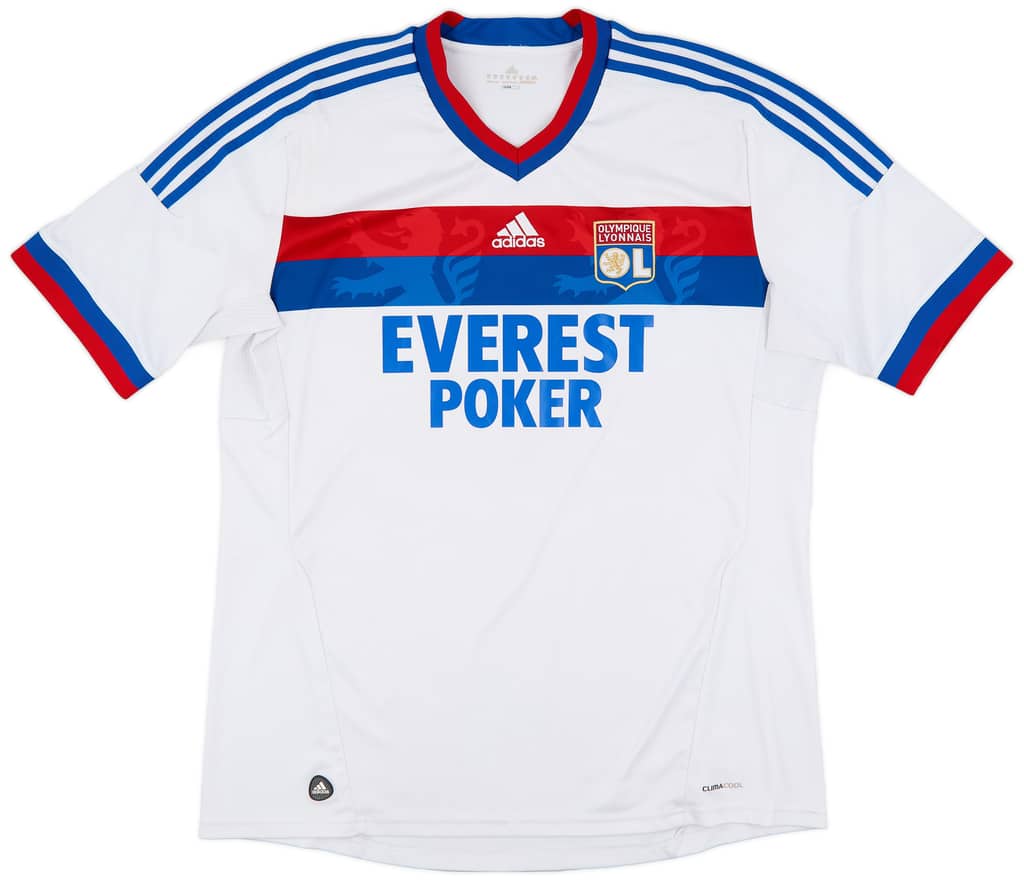 2011-12 Lyon Home Shirt - 8/10 - (XXL)