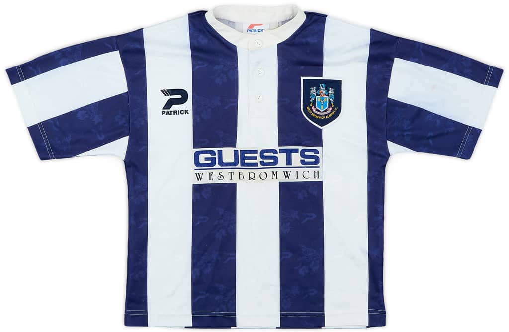1996-97 West Brom Home Shirt - 7/10 - (S.Boys)