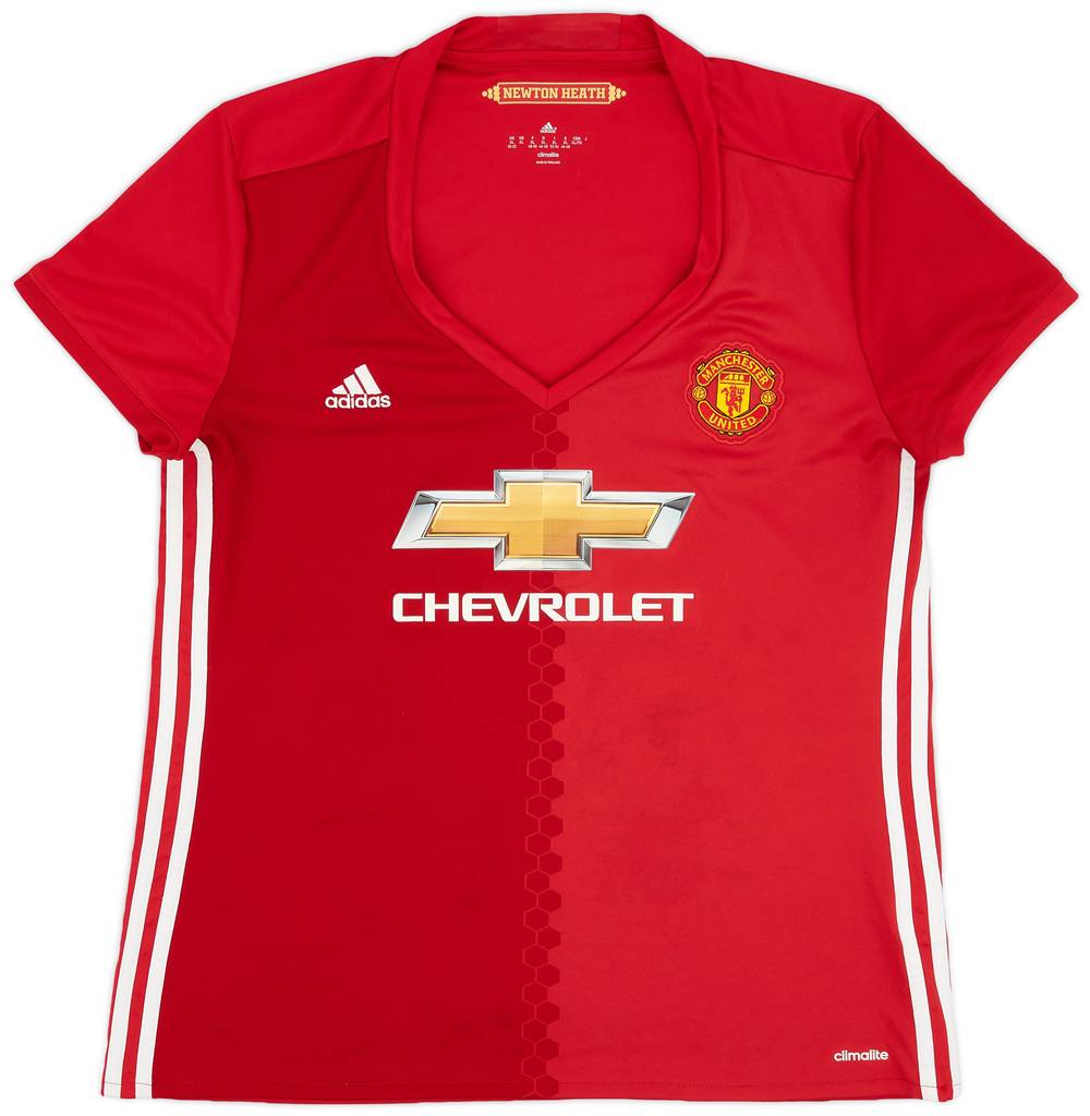 2016-17 Manchester United Home Shirt - 6/10 - (Women's XL)