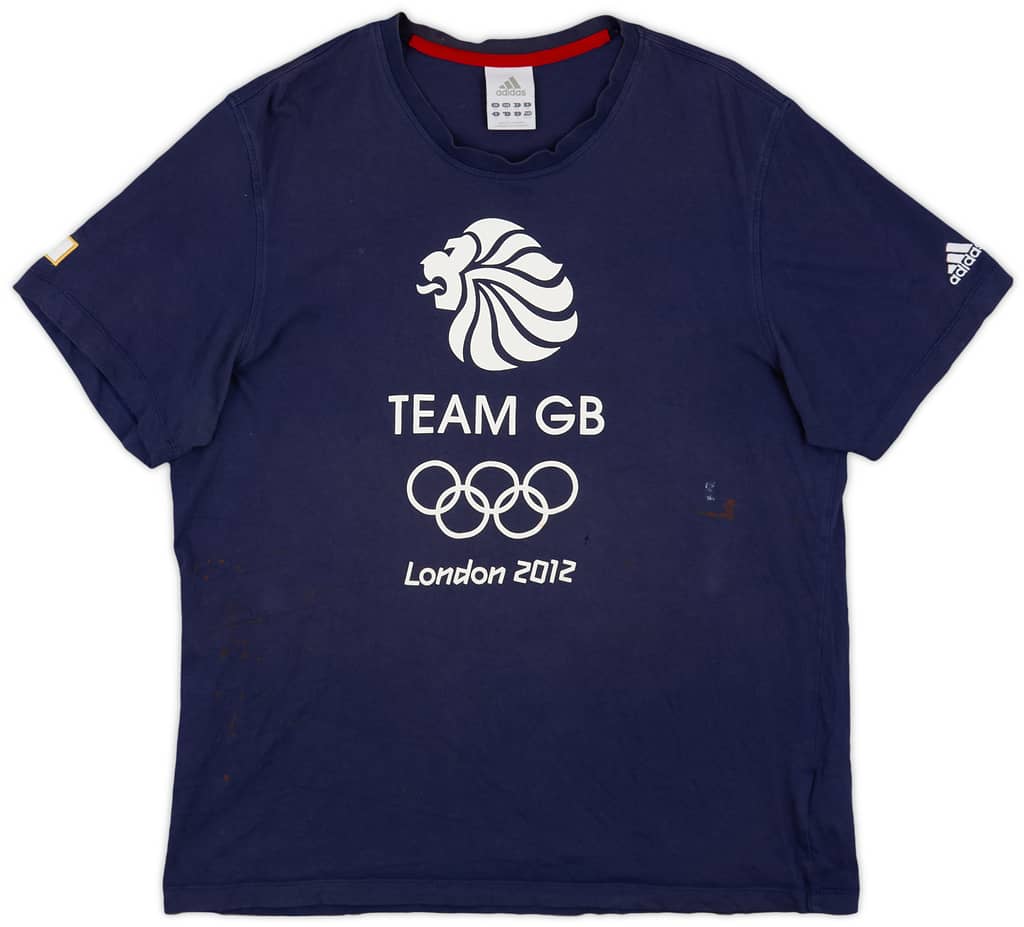 2012 Team GB adidas Cotton Tee - 7/10 - (M)
