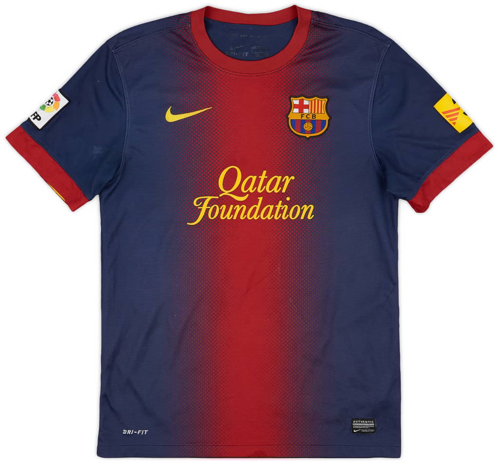 2012-13 Barcelona Home Shirt Messi #10 - 6/10 - (S)