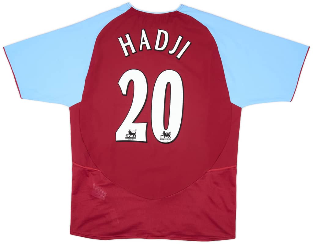 2003-04 Aston Villa Home Shirt Hadji #20 - 7/10 - (M)