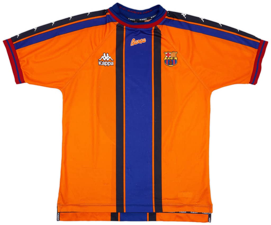 1997-98 Barcelona Away Shirt - 7/10 - (XL)