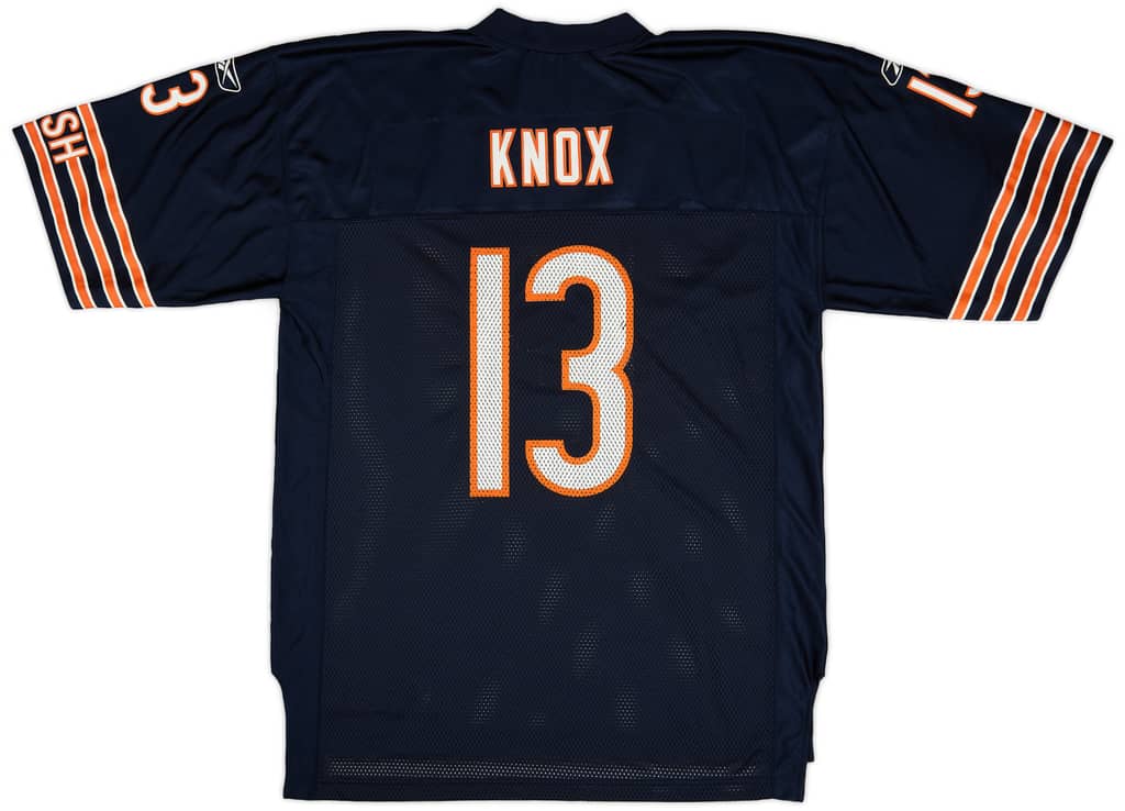 2009 Chicago Bears Knox #13 Reebok On Field Jersey (Home) L