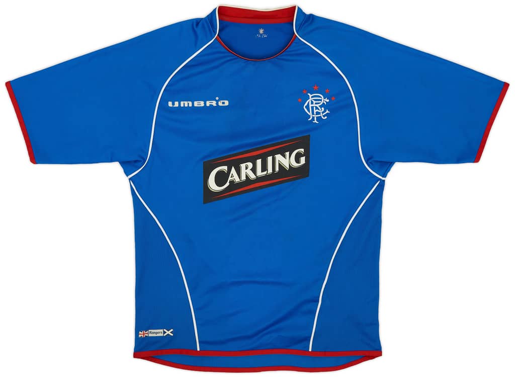 2005-06 Rangers Home Shirt - 7/10 - (S)