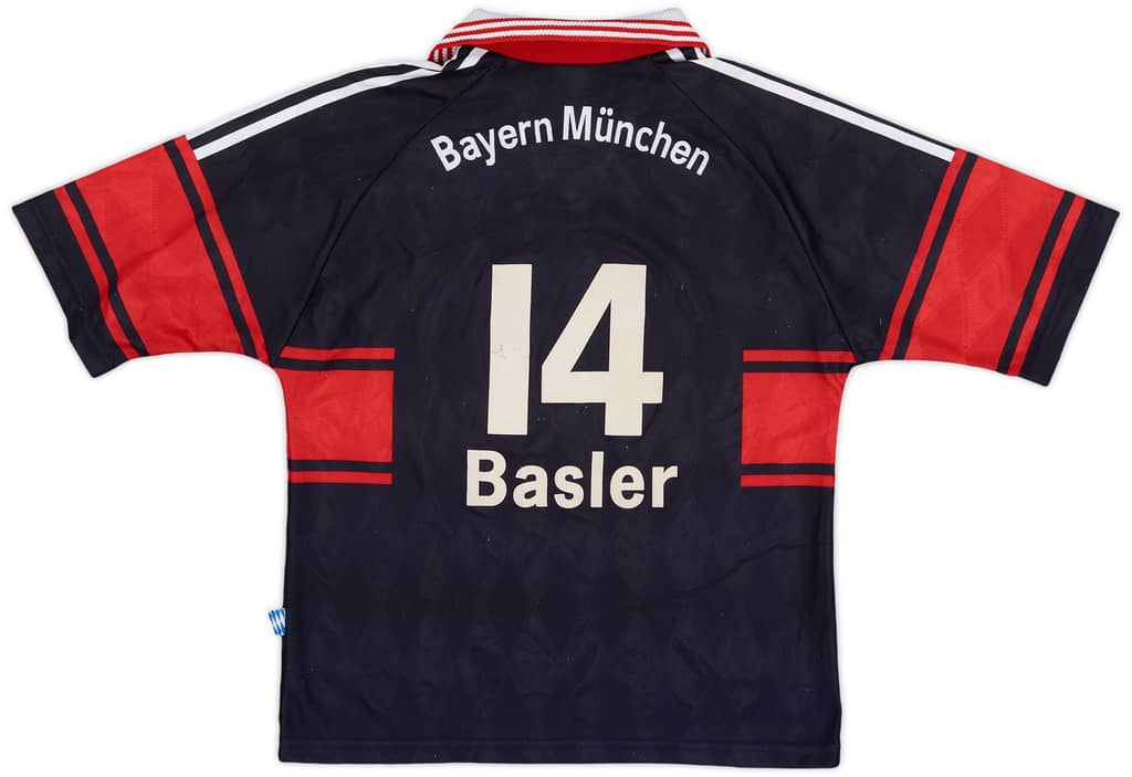 1997-99 Bayern Munich Home Shirt Basler #14 - 7/10 - (Y)