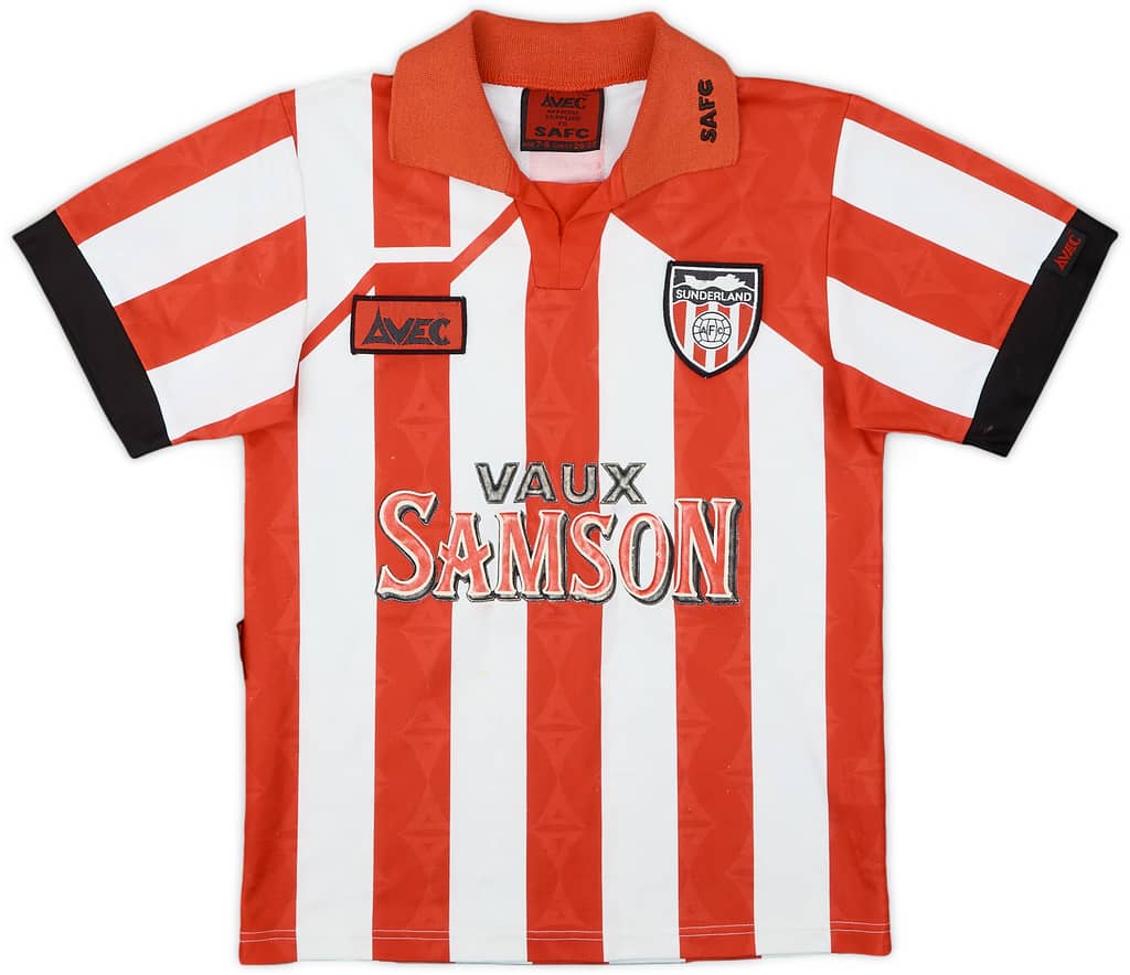 1994-96 Sunderland Home Shirt - 7/10 - (7-8 Years)