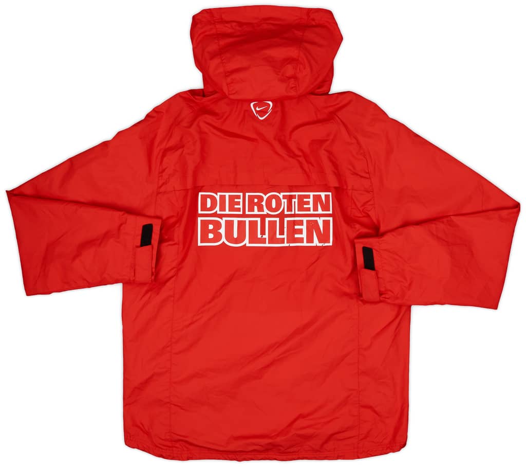 2014-15 RB Leipzig Staff Issue Nike Hooded Rain Jacket P.K. - 7/10 - (M)