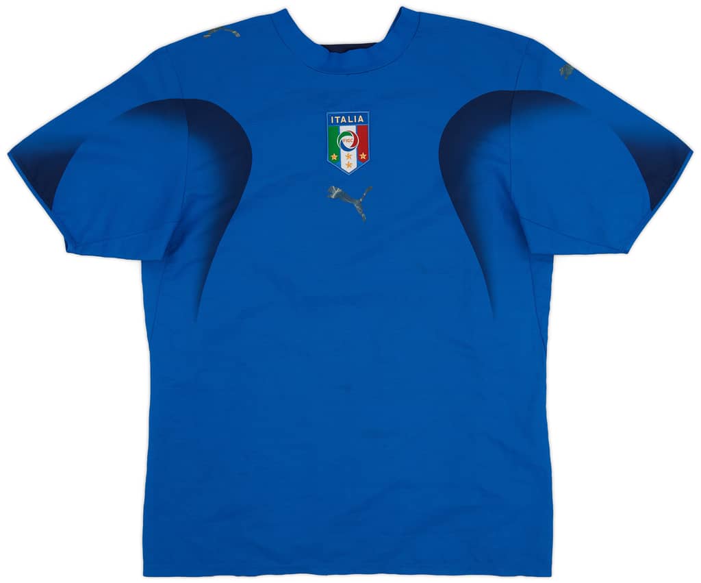 2006 Italy Home Shirt - 4/10 - (M)