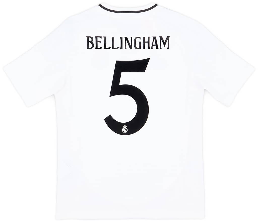 2024-25 Real Madrid Home Shirt Bellingham #5 (KIDS)
