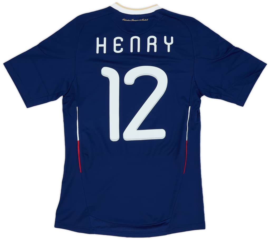 2009-10 France Home Shirt Henry #12 (S)