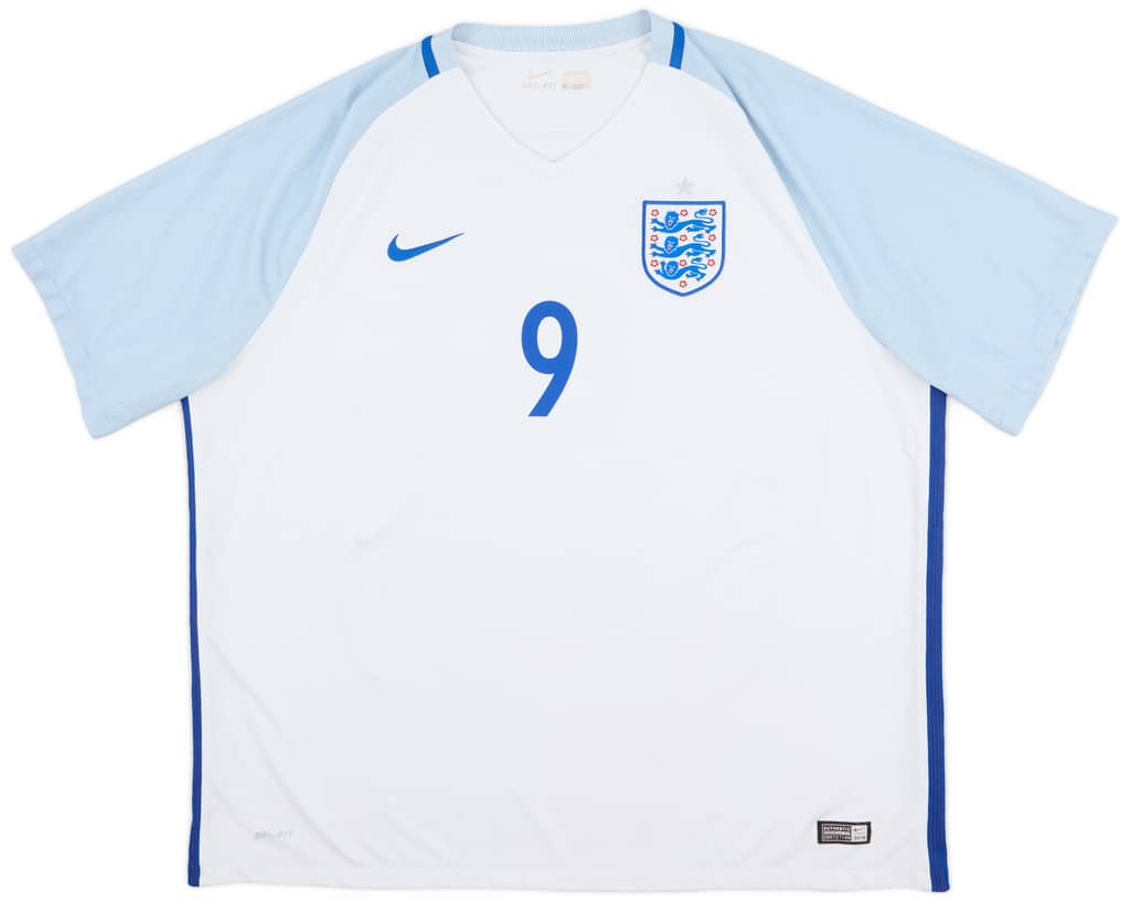 2016-17 England Home Shirt Kane #9 - 8/10 - (3XL)