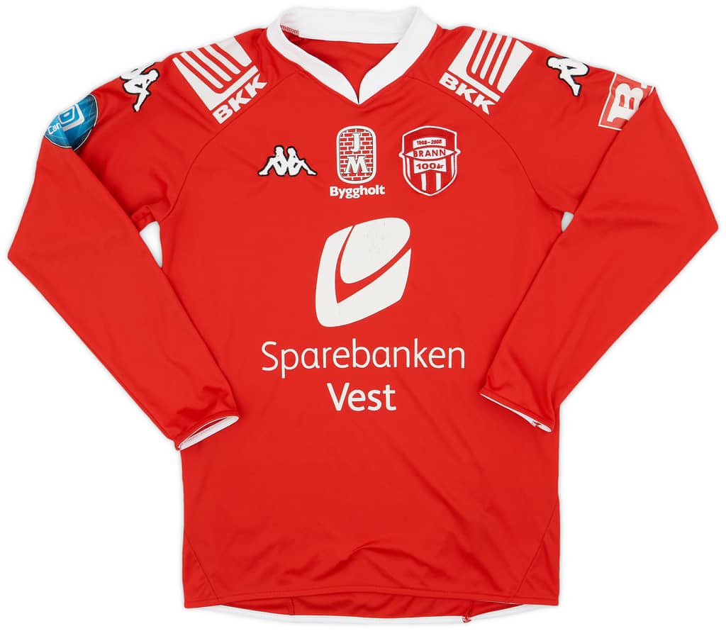 2008 Brann Centenary Home L/S Shirt - 7/10 - (S)