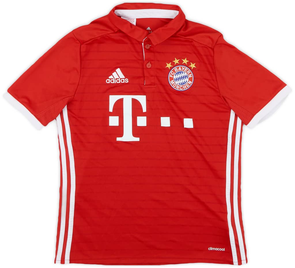 2016-17 Bayern Munich Home Shirt - 6/10 - (L.Boys)