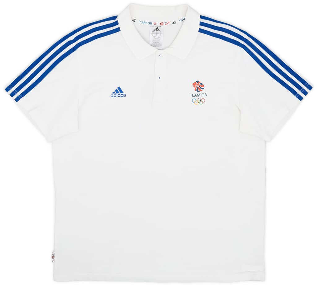 2012 Team GB Olympic adidas Polo Shirt - 9/10 - (L)