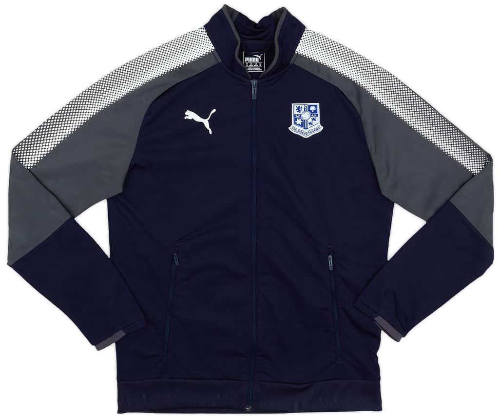 2017-18 Tranmere Rovers Puma Track Jacket - 9/10 - (M)