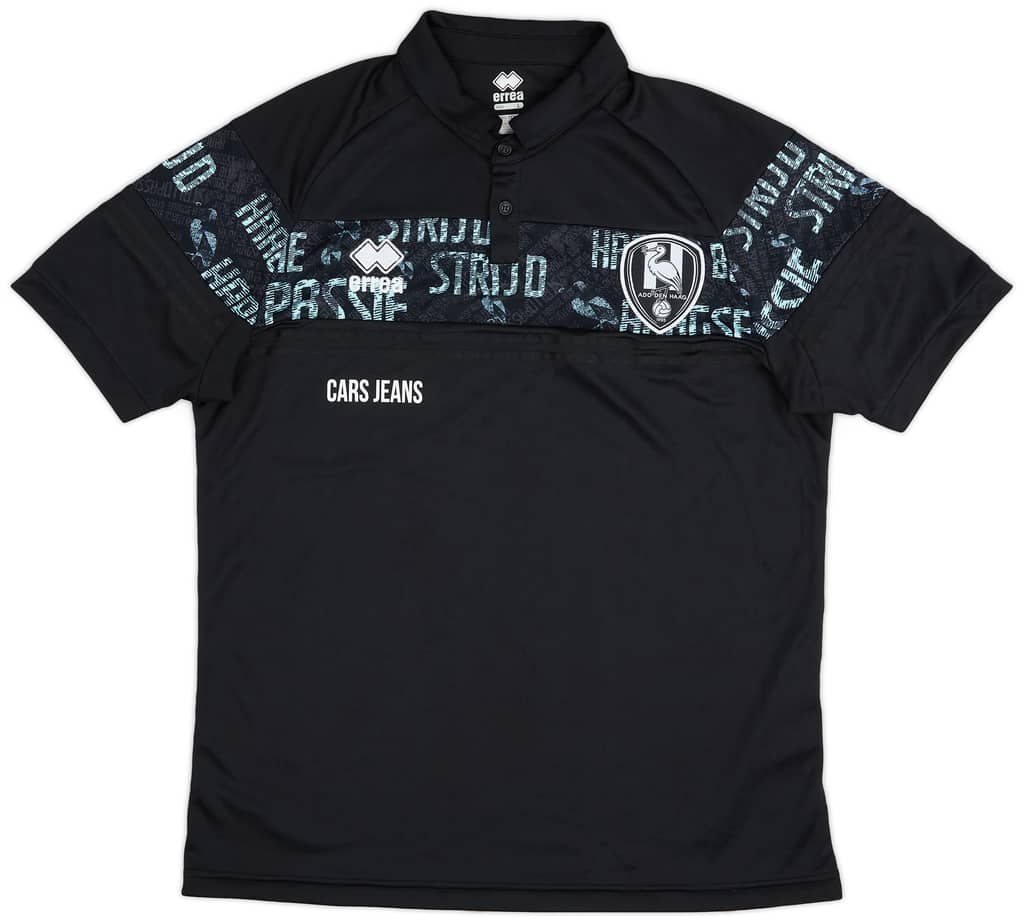 2019-20 ADO Den Haag Errea Training Polo - 9/10 - (L)