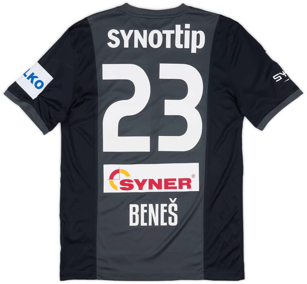 2014-15 FK Jablonec Player Issue Away Shirt Benes #23 - 9/10 - (M)