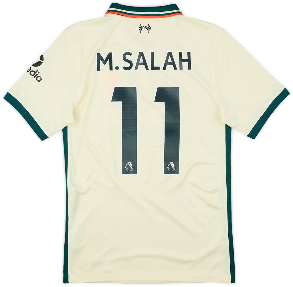 2021-22 Liverpool Away Shirt M.Salah #11 - 9/10 - (XS)