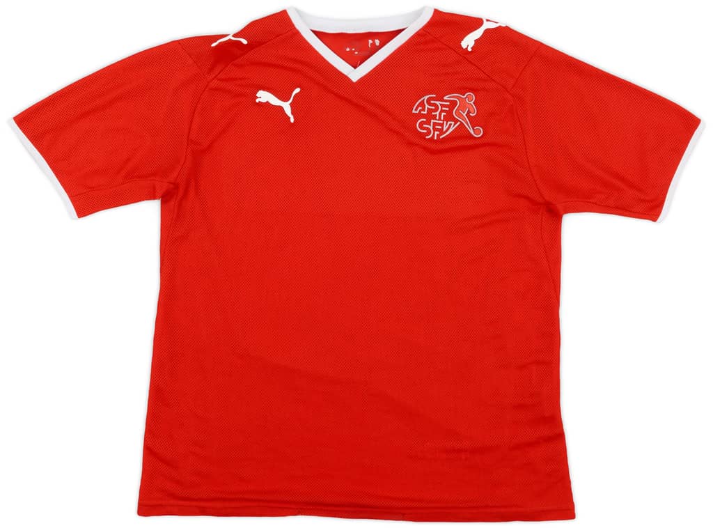 2008-10 Switzerland Home Shirt - 7/10 - (XXL.Boys)