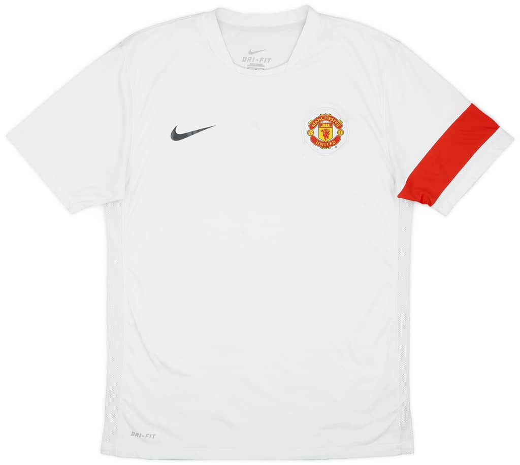 2010-11 Manchester United Nike Training Shirt - 7/10 - (M)