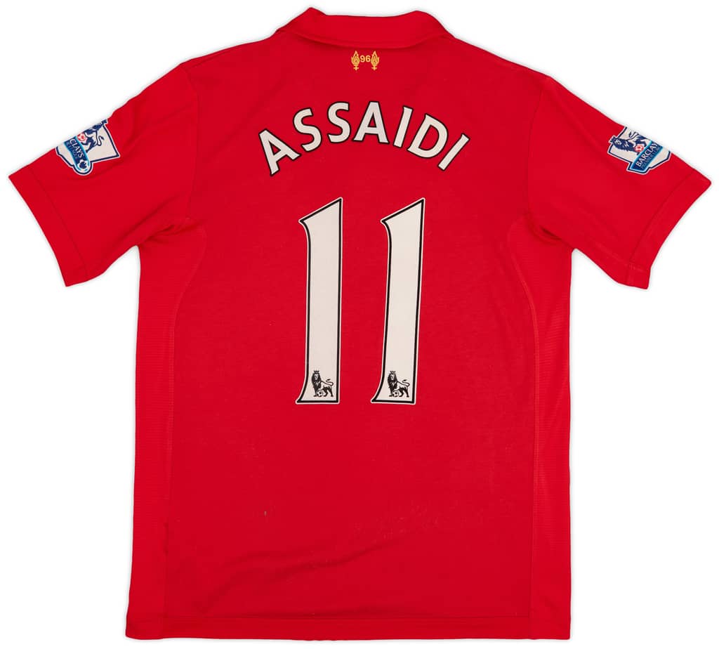 2012-13 Liverpool Home Shirt Assaidi #11 - 6/10 - (M)