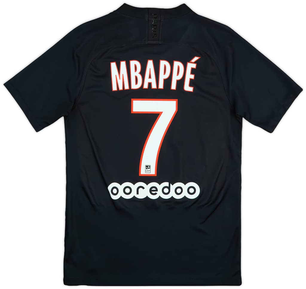 2019-20 Paris Saint-Germain Fourth Shirt Mbappe #7 - 10/10 - (S)
