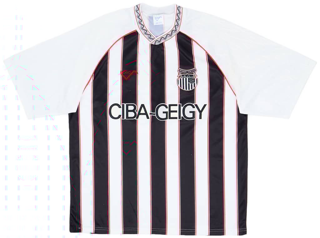 1991-92 Grimsby Town Home Shirt - 7/10 - (L)