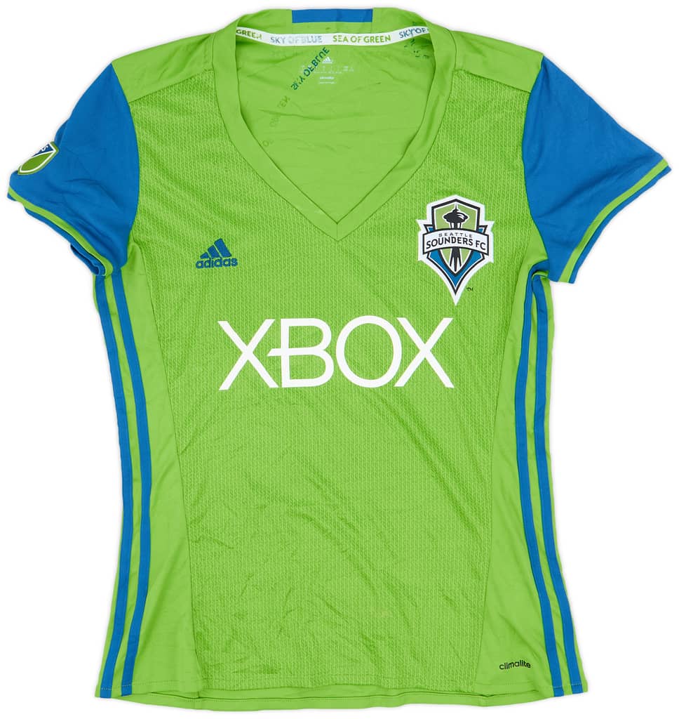 2016 Seattle Sounders Home Shirt - 7/10 - (Women's L)