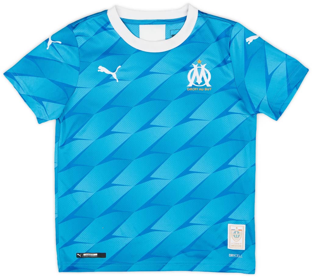 2019-20 Olympique Marseille Away Shirt - 9/10 - (9-10 Years)