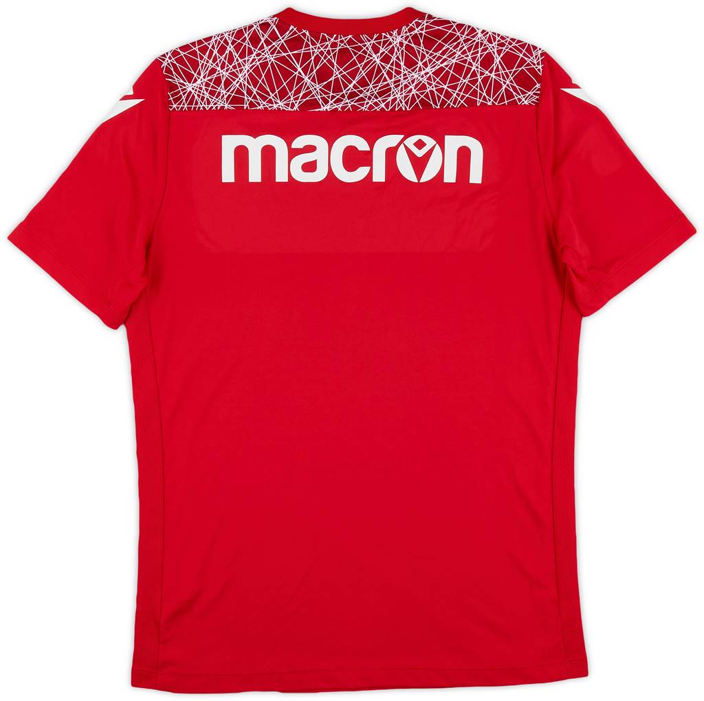 2020-21 Bologna Macron Training Shirt - 8/10 - (L)