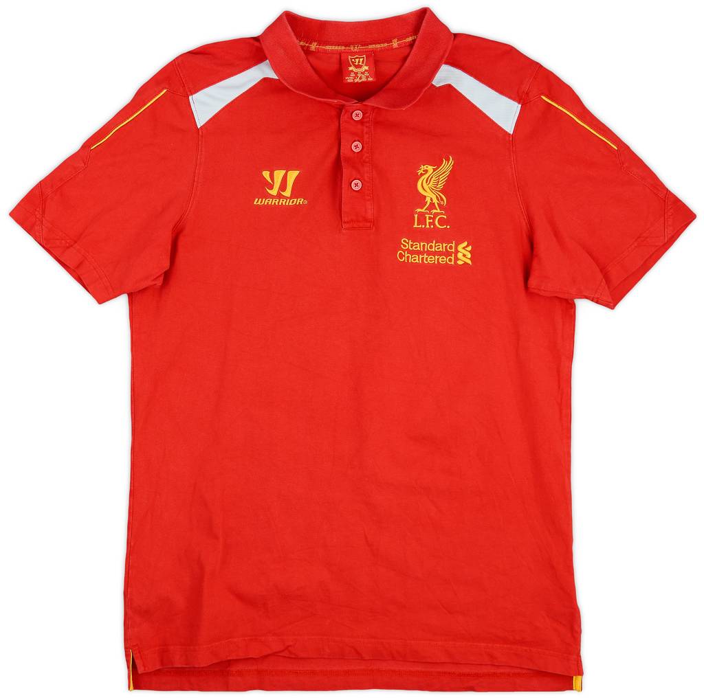 2013-14 Liverpool Warrior Polo Shirt - 8/10 - (M)