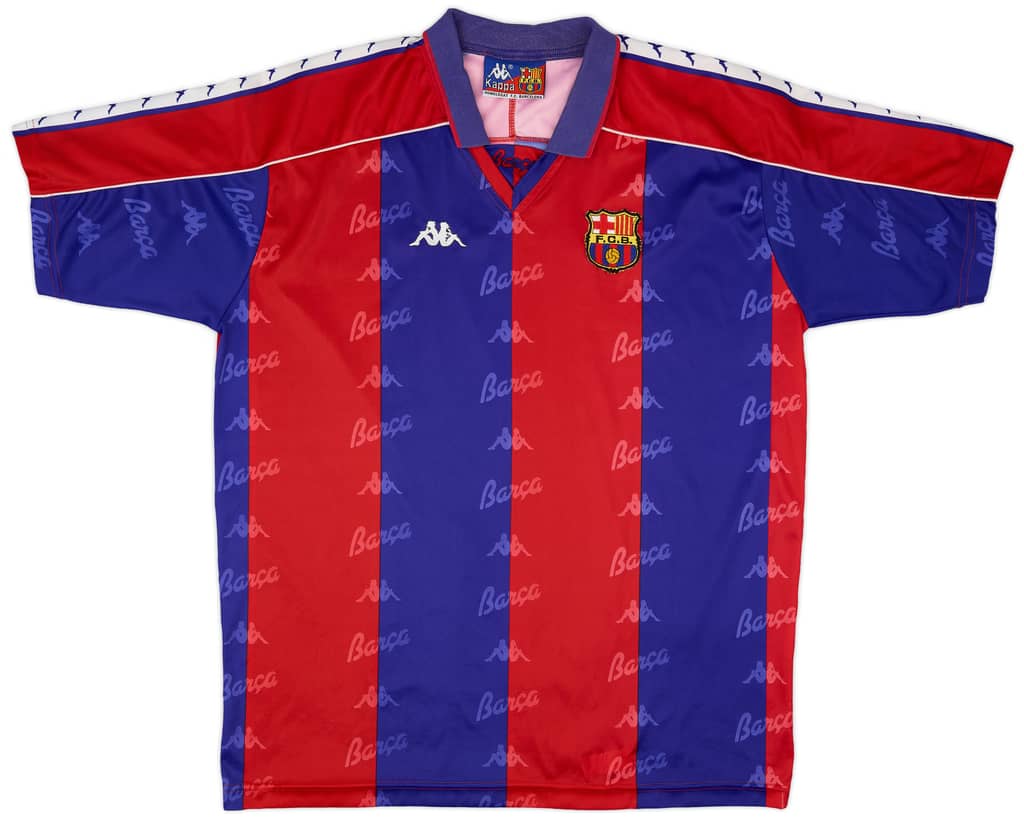 1992-95 Barcelona Home Shirt - 8/10 - (XL)
