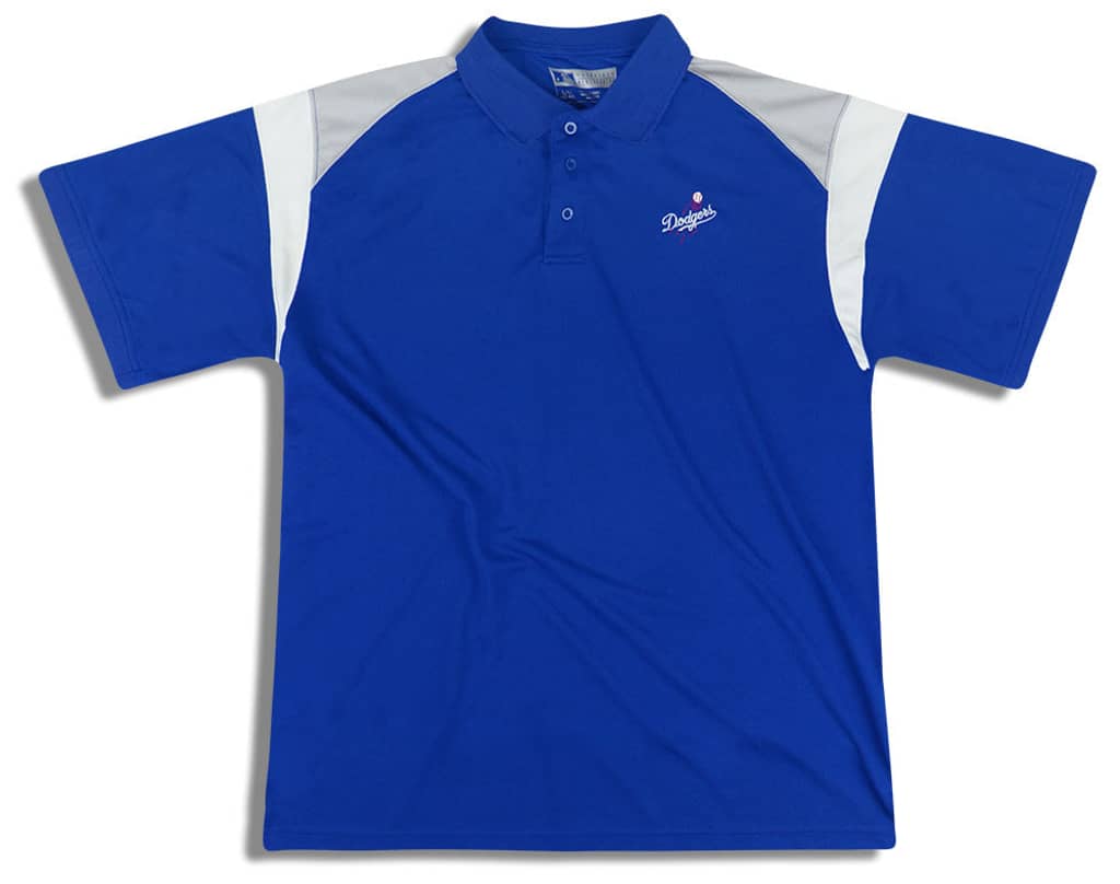 2000s LA Dodgers True Fan Polo Shirt L