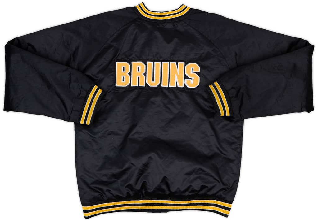 2000s Boston Bruins Nike Satin Varsity Jacket - 7/10 - (L.Boys)
